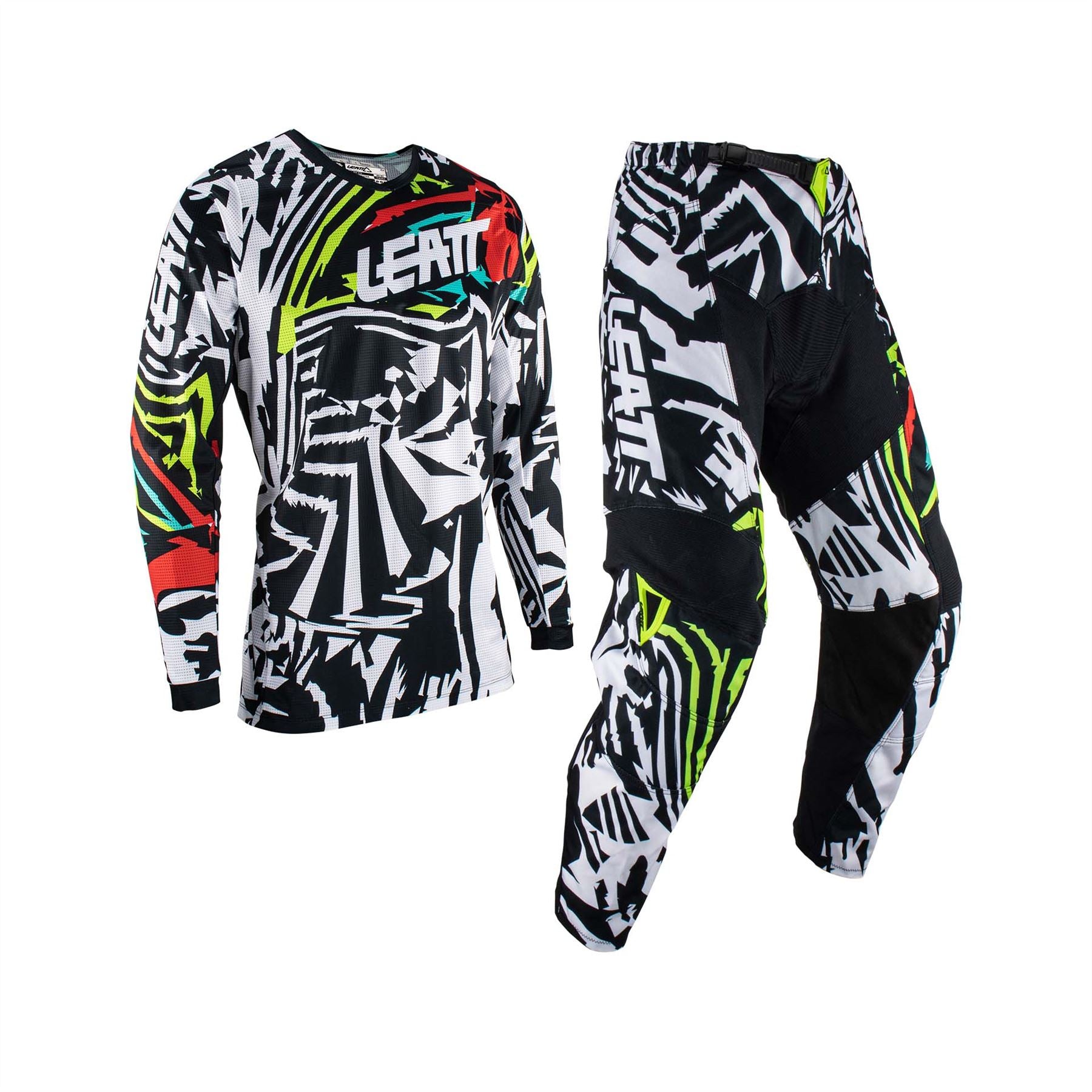 Leatt Combo Kit Pants & Shirt 3.5 Zebra